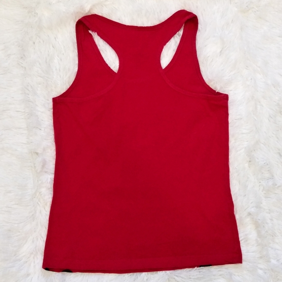 Hello Kitty Bows Cropped Red Tank Top - Picture 3 of 3